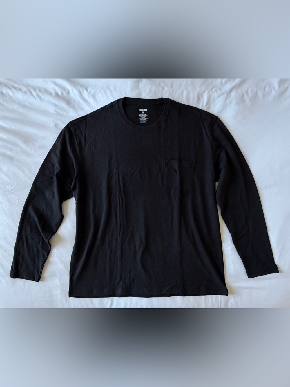 True Classic | Black Long-Sleeve with Pocket